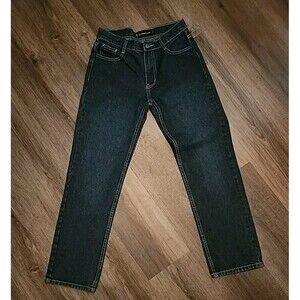 Jeanstation Blue Denim Jeans Womens Size 12 Bootcut Mid-rise